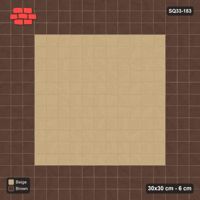 Interlock (Pasco) 30x30 cm · SQ33-183 · Triple Course Border with Plain Field