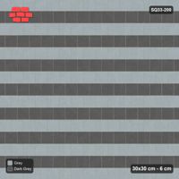 Interlock (Pasco) 30x30 cm · SQ33-200 · Running Bond Alternate Courses