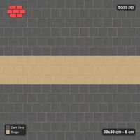 Interlock (Pasco) 30x30 cm · SQ33-203 · Running Bond Feature Band