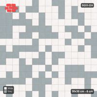 Interlock (Pasco) 30x30 cm · SQ33-224 · Stack Bond Tonal Blend