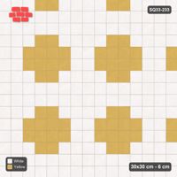 Interlock (Pasco) 30x30 cm · SQ33-233 · Stepped Diamond Field