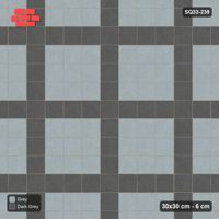 Interlock (Pasco) 30x30 cm · SQ33-239 · Plaza Grid in Kerb Frame