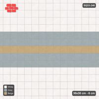 Interlock (Pasco) 30x30 cm · SQ33-246 · Feature Band in Kerb Frame