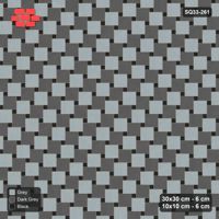 Interlock (Pasco) 30x30 cm · SQ33-261 · Offset Lattice, Alternating Squares, Mirrored