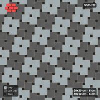 Interlock (Pasco) 30x30 cm · SQ33-272 · Offset Lattice, 2x2 Blocks, Mirrored