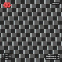 Interlock (Pasco) 30x30 cm · SQ33-281 · Slab Pair + 10x30 Plank Step, Alternating, Right