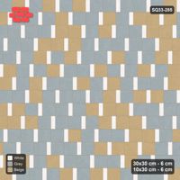 Interlock (Pasco) 30x30 cm · SQ33-285 · Slab Pair + 10x30 Plank Step, Blend, Left, Kerb Frame