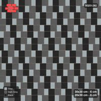 Interlock (Pasco) 30x30 cm · SQ33-292 · Slab Pair + 20x30 Plank Step, Checker, Right