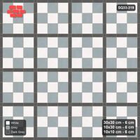 Interlock (Pasco) 30x30 cm · SQ33-319 · 3x3 Panel Grid, 10x30 Lines, 10x10 Crossings
