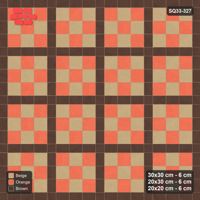 Interlock (Pasco) 30x30 cm · SQ33-327 · 3x3 Panel Grid, 20x30 Lines, 20x20 Crossings