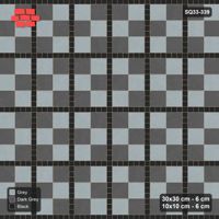 Interlock (Pasco) 30x30 cm · SQ33-339 · Checker Panels 2x3 with 10x10 Grid Lines, Panel Checker