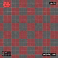 Interlock (Pasco) 30x30 cm · SQ33-59 · Large Checker
