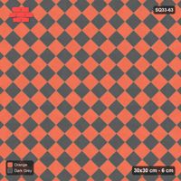 Interlock (Pasco) 30x30 cm · SQ33-63 · Diagonal Checkerboard