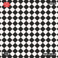 Interlock (Pasco) 30x30 cm · SQ33-64 · Diagonal Checkerboard