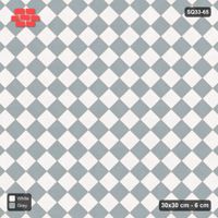 Interlock (Pasco) 30x30 cm · SQ33-65 · Diagonal Checkerboard