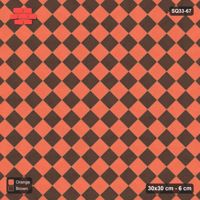 Interlock (Pasco) 30x30 cm · SQ33-67 · Diagonal Checkerboard