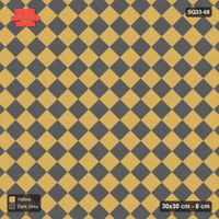 Interlock (Pasco) 30x30 cm · SQ33-68 · Diagonal Checkerboard