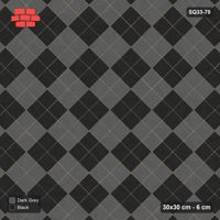 Interlock (Pasco) 30x30 cm · SQ33-70 · Large Diagonal Checker