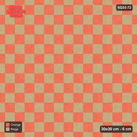 Interlock (Pasco) 30x30 cm · SQ33-72 · Checkerboard in Kerb Frame