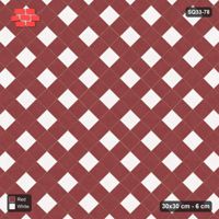 Interlock (Pasco) 30x30 cm · SQ33-78 · Harlequin Diamonds