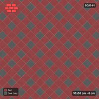 Interlock (Pasco) 30x30 cm · SQ33-81 · Harlequin Diamonds