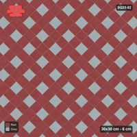 Interlock (Pasco) 30x30 cm · SQ33-82 · Harlequin Diamonds