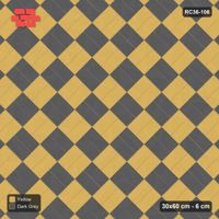 Interlock (Pasco) 30x60 cm · RC36-106 · Diagonal Parquet, Two-Tone Weave