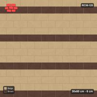 Interlock (Pasco) 30x60 cm · RC36-125 · Running Bond 1/2, Accent Course Every 4th
