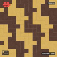 Interlock (Pasco) 30x60 cm · RC36-145 · Herringbone 90, Checker Blocks 2x2