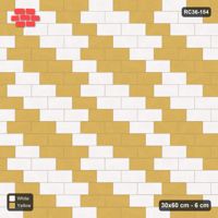 Interlock (Pasco) 30x60 cm · RC36-154 · Running Bond 1/3, Diagonal Stripes