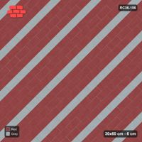 Interlock (Pasco) 30x60 cm · RC36-156 · Diagonal Running Bond, Accent Course Every 4th