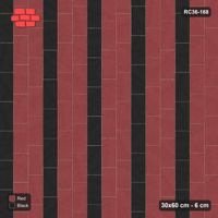 Interlock (Pasco) 30x60 cm · RC36-168 · Vertical Running Bond 1/4, Accent Course Every 3rd