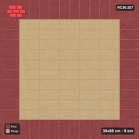 Interlock (Pasco) 30x60 cm · RC36-207 · Soldier Frame with Alternating Panels