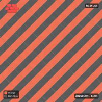 Interlock (Pasco) 30x60 cm · RC36-208 · Diagonal Stack Bond, Alternating Courses