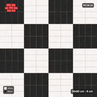 Interlock (Pasco) 30x60 cm · RC36-24 · Double basketweave checker