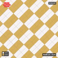 Interlock (Pasco) 30x60 cm · RC36-245 · Diagonal Stack Bond, Checker Blocks 2x2