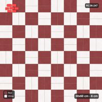 Interlock (Pasco) 30x60 cm · RC36-247 · Double Basketweave, Checker