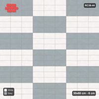Interlock (Pasco) 30x60 cm · RC36-44 · Stack bond large checker