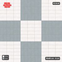 Interlock (Pasco) 30x60 cm · RC36-66 · Large Panel Checkerboard
