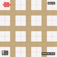 Interlock (Pasco) 40x40 cm · SQ44-103 · Plaza Grid Every 3 Courses