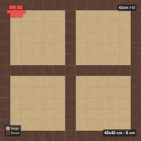 Interlock (Pasco) 40x40 cm · SQ44-112 · Plaza Grid Every 6 Courses