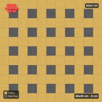 Interlock (Pasco) 40x40 cm · SQ44-123 · Accent Squares Every 2 Units