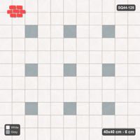 Interlock (Pasco) 40x40 cm · SQ44-125 · Accent Squares Every 3 Units