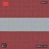 Interlock (Pasco) 40x40 cm · SQ44-131 · Centre Feature Band