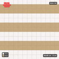 Interlock (Pasco) 40x40 cm · SQ44-160 · Double Course Feature Stripes