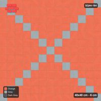Interlock (Pasco) 40x40 cm · SQ44-164 · X-Cross Feature