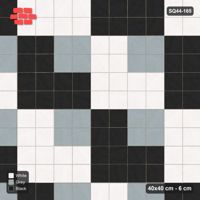 Interlock (Pasco) 40x40 cm · SQ44-165 · Quadrant Medallion Tiles