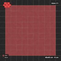 Interlock (Pasco) 40x40 cm · SQ44-171 · Single Course Border with Plain Field
