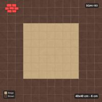 Interlock (Pasco) 40x40 cm · SQ44-183 · Triple Course Border with Plain Field