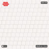 Interlock (Pasco) 40x40 cm · SQ44-195 · Running Bond, Quarter Offset